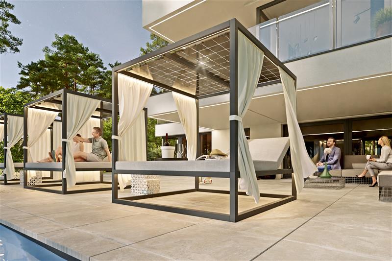 SolarLounge Pool Setup